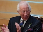 Britain's King Charles applauds as he attends a celebration marking the 25th anniversary of the Scottish Parliament, in Edinburgh, Scotland, Britain, September 28, 2024.   Andrew Milligan/Pool via REUTERS