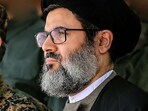 An undated handout photo released by the Hezbollah military media press office on September 21, 2024, shows senior Hezbollah official Hashem Safieddine at an unknown location.
