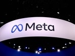 A logo of US tech company Meta is displayed during the Vivatech technology startups and innovation fair, at the Porte de Versailles exhibition centre in Paris on May 22, 2024.