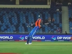 India wicketkeeper Richa Ghosh dropped a catch during match against New Zealand