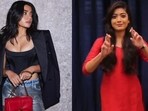 A screengrab from Rashmika Mandanna's first audition tape for a Kannada film. A screengrab from Rashmika Mandanna's first audition tape for a Kannada film.