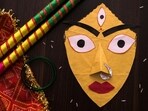 The dance celebrates the divine powers of the Goddess. The dance celebrates the divine powers of the Goddess.