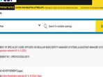 SBI SCO Recruitment 2024: Registration date for 1497 posts extended till Oct 14 SBI SCO Recruitment 2024: Registration date for 1497 posts extended till Oct 14