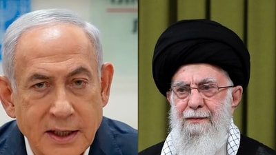 Israeli prime minister Benjamin Netanyahu and Iran's Ayatollah Khamenei