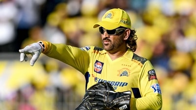 Chennai Super Kings' wicketkeeper MS Dhoni in action during IPL 2024 (AFP) Chennai Super Kings' wicketkeeper MS Dhoni in action during IPL 2024 (AFP)