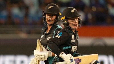 Initially, Sophie Devine's unbeaten 57* took New Zealand to 160/4 in 20 overs. (AP) Initially, Sophie Devine's unbeaten 57* took New Zealand to 160/4 in 20 overs. (AP)