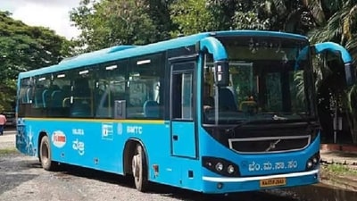 A 25-year-old Bengaluru man stabbed a BMTC bus driver in a crowded bus and it created a massive panic among the passengers. A 25-year-old Bengaluru man stabbed a BMTC bus driver in a crowded bus and it created a massive panic among the passengers.
