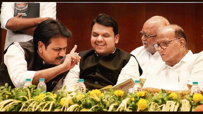 Following the meeting, he claimed Pawar had urged him to join his party and contest the assembly elections. (HT Photo) Following the meeting, he claimed Pawar had urged him to join his party and contest the assembly elections. (HT Photo)