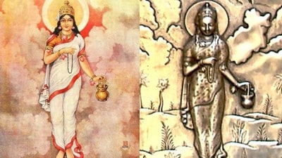 Day 2 of Navratri this year, dated October 4, is dedicated to Maa Brahmacharini (Photos: X) Day 2 of Navratri this year, dated October 4, is dedicated to Maa Brahmacharini (Photos: X)
