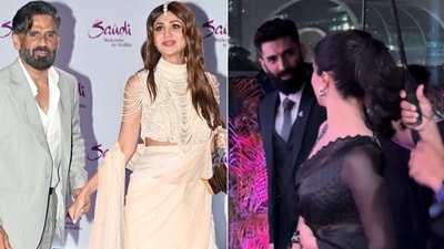 Suniel Shett, Shilpa Shetty and other celebrities who reunited at various events. Suniel Shett, Shilpa Shetty and other celebrities who reunited at various events.
