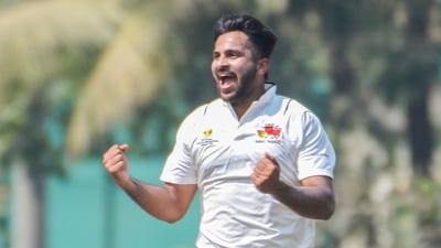 Shardul Thakur was a warrior in the true sense during the Irani Cup. (PTI) Shardul Thakur was a warrior in the true sense during the Irani Cup. (PTI)