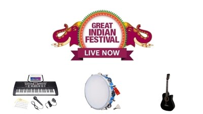 Amazon Festival Sale 2024: Check out the best of discounts on musical instruments like guitar, flute, drums and more. Amazon Festival Sale 2024: Check out the best of discounts on musical instruments like guitar, flute, drums and more.