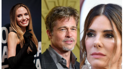 Insiders claim Sandra Bullock is aligning with Brad Pitt to hinder Angelina Jolie's Oscar chances for Maria. Insiders claim Sandra Bullock is aligning with Brad Pitt to hinder Angelina Jolie's Oscar chances for Maria.