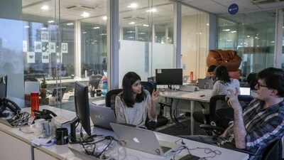 India's manufacturing PMI fell to an eight-month low of 56.5 in August, contributing to a decline in the composite PMI to 58.3 in September, marking the weakest overall performance since November last year. (Bloomberg) India's manufacturing PMI fell to an eight-month low of 56.5 in August, contributing to a decline in the composite PMI to 58.3 in September, marking the weakest overall performance since November last year. (Bloomberg)