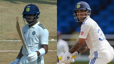Dhruv Jurel (left) scored 93 in Irani Cup Dhruv Jurel (left) scored 93 in Irani Cup
