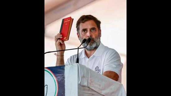 Congress leader Rahul Gandhi. (ANI Photo)