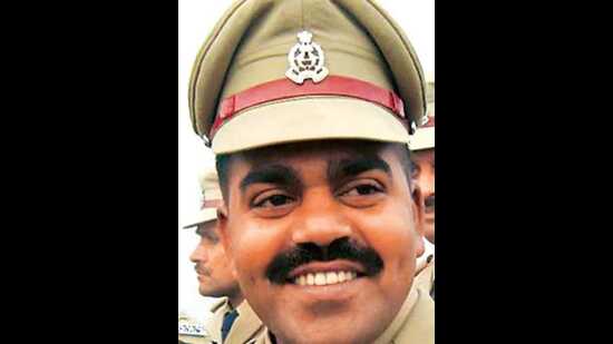 Slain DySP Zia-ul- Haque (HT File Photo)