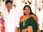 Rajendra Prasad's daughter Gayathri died from a heart attack on Saturday morning.