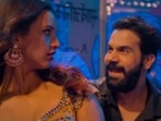 Rajkummar Rao and Triptii Dimri in a still from the song Chumma.