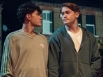Joe Locke and Kit Connor in a still from Heartstopper season 3.