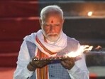 Prime Minister Narendra Modi, on October 5, shared a video of Maa Chandraghanta’s prayers on his X profile and offered his prayers and salutations to Maa Chandraghanta. (Instagram/@narendramodi, Pinterest)