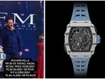 Salman Khan sported a Richard Mille RM 35-03 Automatic Winding Rafael Nadal watch with sapphire crystals.