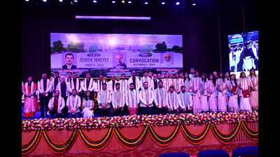 673 students conferred degrees at IIIT-A convocation 673 students conferred degrees at IIIT-A convocation