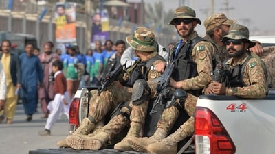 Pakistan's army soldiers. (AFP) Pakistan's army soldiers. (AFP)