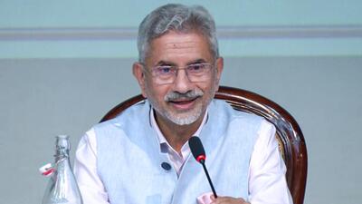 External affairs minister S Jaishankar delivers the Sardar Patel Lecture on Governance in Delhi on Saturday. (ANI) External affairs minister S Jaishankar delivers the Sardar Patel Lecture on Governance in Delhi on Saturday. (ANI)