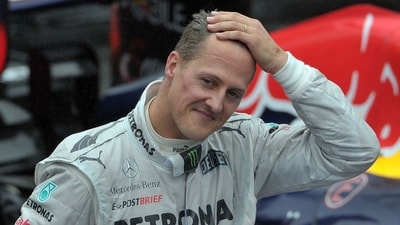 Former F1 driver Michael Schumacher. (AFP) Former F1 driver Michael Schumacher. (AFP)