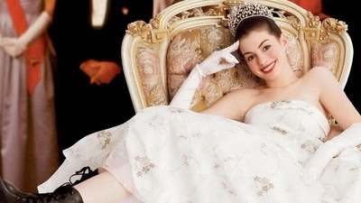 Anne Hathaway in The Princess Diaries Anne Hathaway in The Princess Diaries