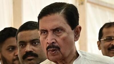 Speculations rife that Nationalist Congress Party (NCP) leader Ramraje Naik Nimbalkar is considering switching to NCP (SP) led by Sharad Pawar. (HT FILE) Speculations rife that Nationalist Congress Party (NCP) leader Ramraje Naik Nimbalkar is considering switching to NCP (SP) led by Sharad Pawar. (HT FILE)
