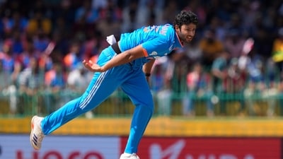 India'a Shivam Dube bowls a delivery during the third ODI cricket match between Sri Lanka and India in Colombo, Sri Lanka, Wednesday, Aug. 7, 2024 (AP) India'a Shivam Dube bowls a delivery during the third ODI cricket match between Sri Lanka and India in Colombo, Sri Lanka, Wednesday, Aug. 7, 2024 (AP)