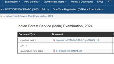 UPSC IFS Mains Examination 2024 schedule is out on upsc.gov.in. Candidates can check via the direct link given here. UPSC IFS Mains Examination 2024 schedule is out on upsc.gov.in. Candidates can check via the direct link given here.
