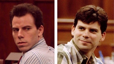 Brothers Erik (L) and Lyle Menendez who were convicted March 20, 1996 of the first degree murder of their wealthy Beverly Hills parents. (REUTERS / File)