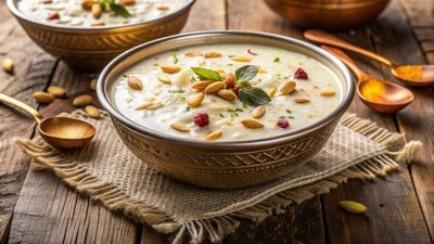These desserts are perfect for your Navratri fast. These desserts are perfect for your Navratri fast.