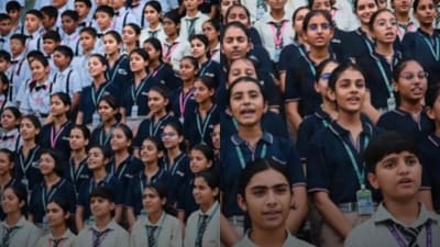 Students celebrated Navratri by performing "Aigiri Nandini," garnering 41 million views on Instagram. (Instagram/@prince_eduhub_) Students celebrated Navratri by performing "Aigiri Nandini," garnering 41 million views on Instagram. (Instagram/@prince_eduhub_)