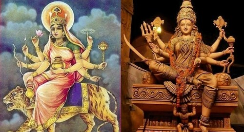 The fourth day of Navratri, dedicated to Goddess Kushmanda, emphasizes wearing yellow for joy and positivity. The fourth day of Navratri, dedicated to Goddess Kushmanda, emphasizes wearing yellow for joy and positivity.