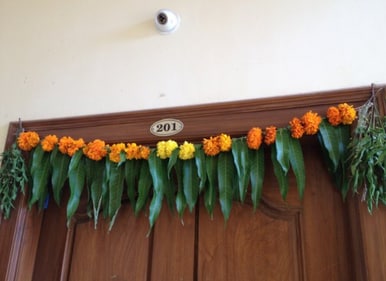 Mango leaves foster peace within home. Mango leaves foster peace within home.