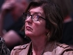 (FILES) Chief of Staff to Britain's opposition Labour Party leader, Sue Gray, listens to a speaker on the third day of the annual Labour Party conference in Liverpool, northwest England, on October 10, 2023. (Photo by Oli SCARFF / AFP) (FILES) Chief of Staff to Britain's opposition Labour Party leader, Sue Gray, listens to a speaker on the third day of the annual Labour Party conference in Liverpool, northwest England, on October 10, 2023. (Photo by Oli SCARFF / AFP)