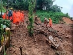 Search operation underway to retrieve the bodies of members of a family who got buried in a landslide, at Hatiasia Songma under Gasuapara in South Garo Hills district, Meghalaya. (PTI Photo) Search operation underway to retrieve the bodies of members of a family who got buried in a landslide, at Hatiasia Songma under Gasuapara in South Garo Hills district, Meghalaya. (PTI Photo)