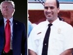 Donald Trump pays tribute to slain Corey Comperatore as he returns to PA tragedy site (AP Photo/Alex Brandon, Buffalo Township Volunteer Fire Company via AP) Donald Trump pays tribute to slain Corey Comperatore as he returns to PA tragedy site (AP Photo/Alex Brandon, Buffalo Township Volunteer Fire Company via AP)