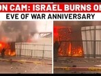 Israeli Town On Fire After Direct Rocket Hit By Hezbollah; IDF In Panic On Eve Of Oct 7 Anniversary? Israeli Town On Fire After Direct Rocket Hit By Hezbollah; IDF In Panic On Eve Of Oct 7 Anniversary?