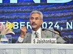 External Affairs Minister S Jaishankar addresses the 3rd Kautilya Economic Conclave, in New Delhi. External Affairs Minister S Jaishankar addresses the 3rd Kautilya Economic Conclave, in New Delhi.
