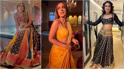 Check out Nia Sharma's fabulous outfits that will inspire your own Navratri wardrobe. (Instagram/@niasharma90) Check out Nia Sharma's fabulous outfits that will inspire your own Navratri wardrobe. (Instagram/@niasharma90)