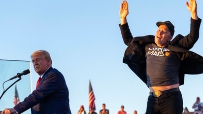 Elon Musk rallied support for Donald Trump at a packed Pennsylvania event, emphasizing the need to vote for Trump to uphold democracy (X) Elon Musk rallied support for Donald Trump at a packed Pennsylvania event, emphasizing the need to vote for Trump to uphold democracy (X)
