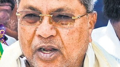 Karnataka chief minister Siddaramaiah. (PTI)