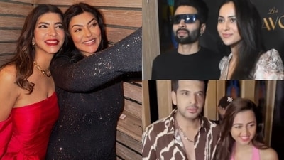 Lakshmi Manchu celebrated her birthday with Sushmita Sen and other friends in Mumbai. (Instagram: Nikhil Vijayendra Simha, Artistry Buzz, HT City) Lakshmi Manchu celebrated her birthday with Sushmita Sen and other friends in Mumbai. (Instagram: Nikhil Vijayendra Simha, Artistry Buzz, HT City)