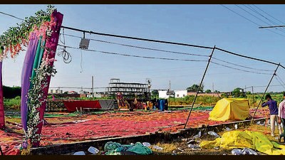 Ludhiana police officials say negligence, if any, on the part of the jagran’s organiser to be probed (Manish/HT) Ludhiana police officials say negligence, if any, on the part of the jagran’s organiser to be probed (Manish/HT)