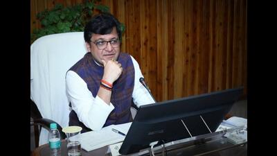 Minister Nitin Agarwal (HT)